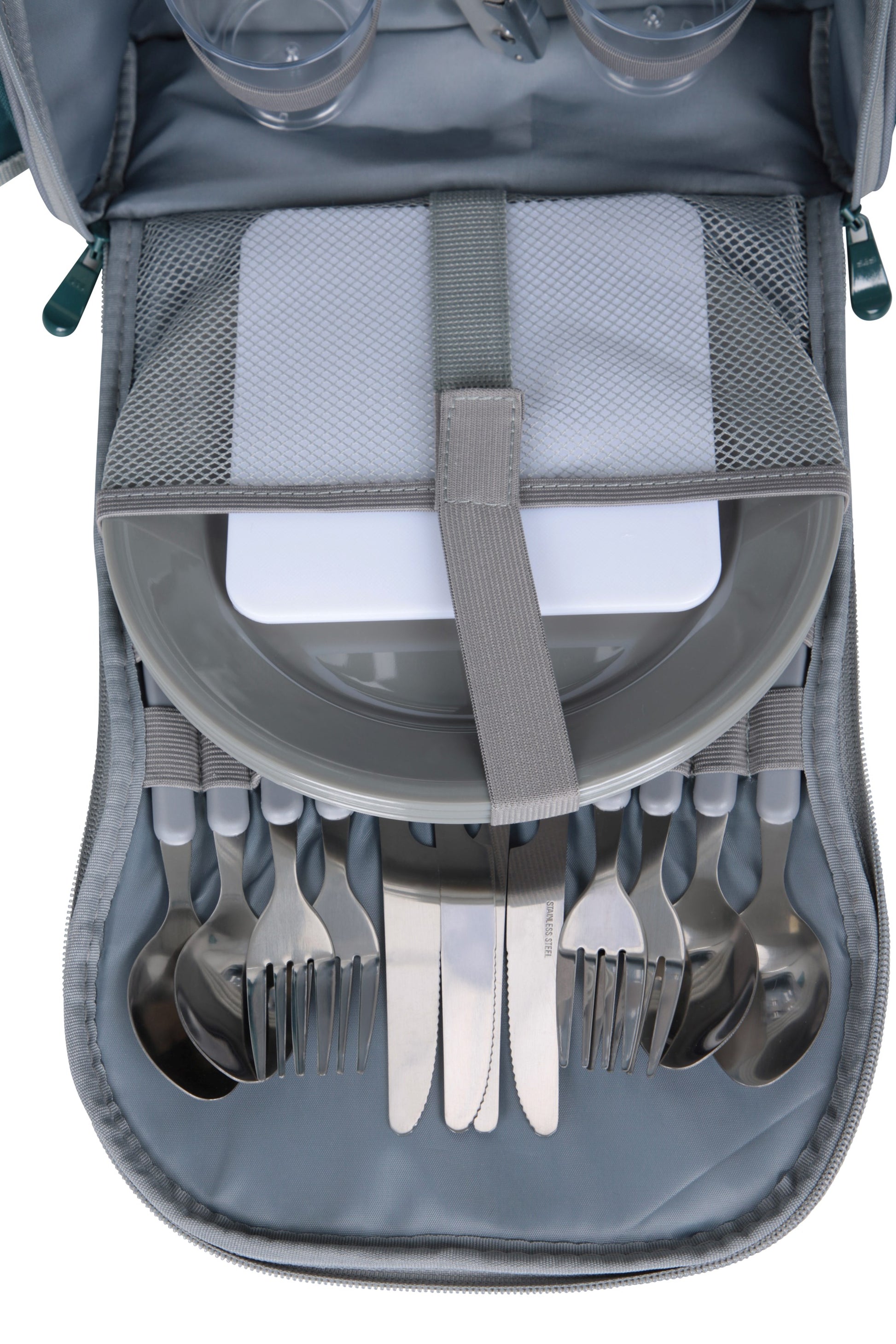 Mountain Warehouse 057932 4 PERSON PICNIC SET PLAIN 40L