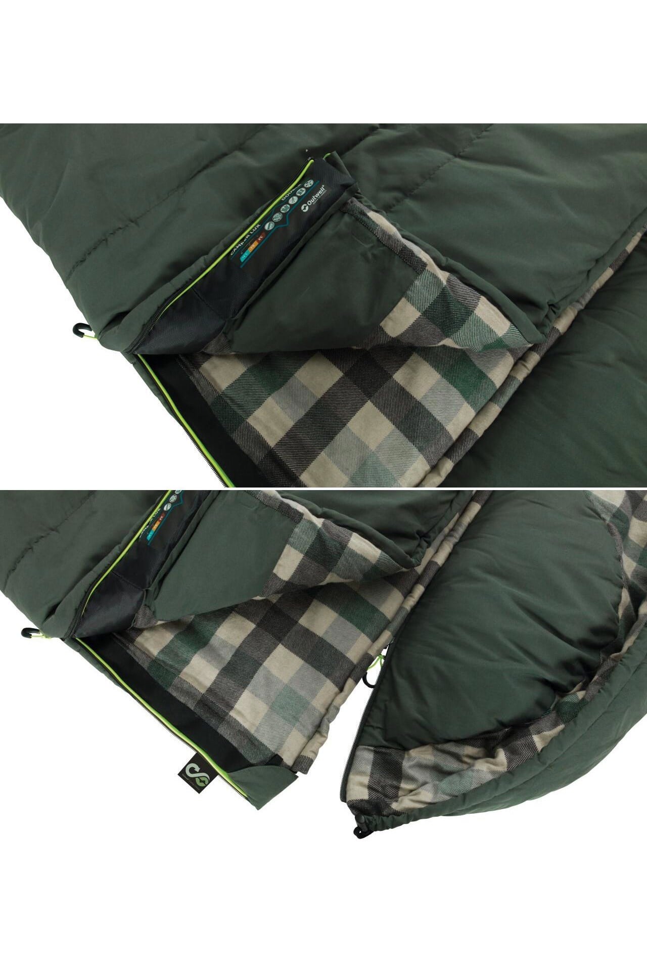 Outwell M00B57 Camper Lux Double Sleeping Bag