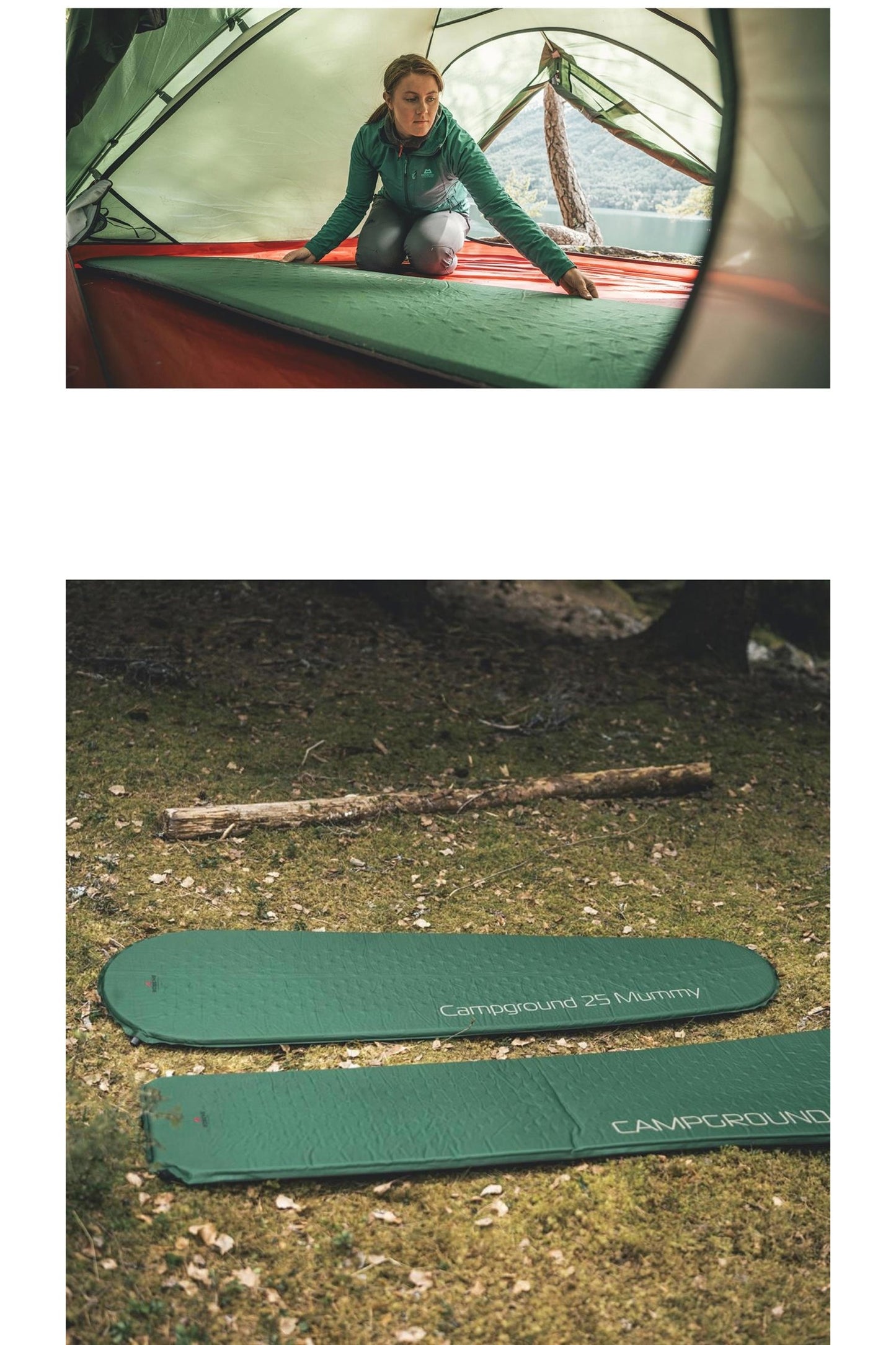  M029D6 Robens Campground 38 Mummy Self-inflating Mat