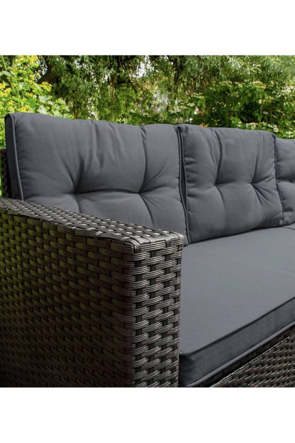  M02B65 Rattan Corner Set & Cushion Storage Box