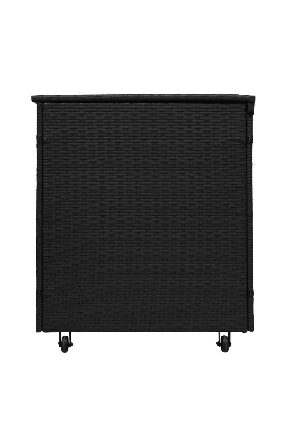  M02B65 Rattan Corner Set & Cushion Storage Box