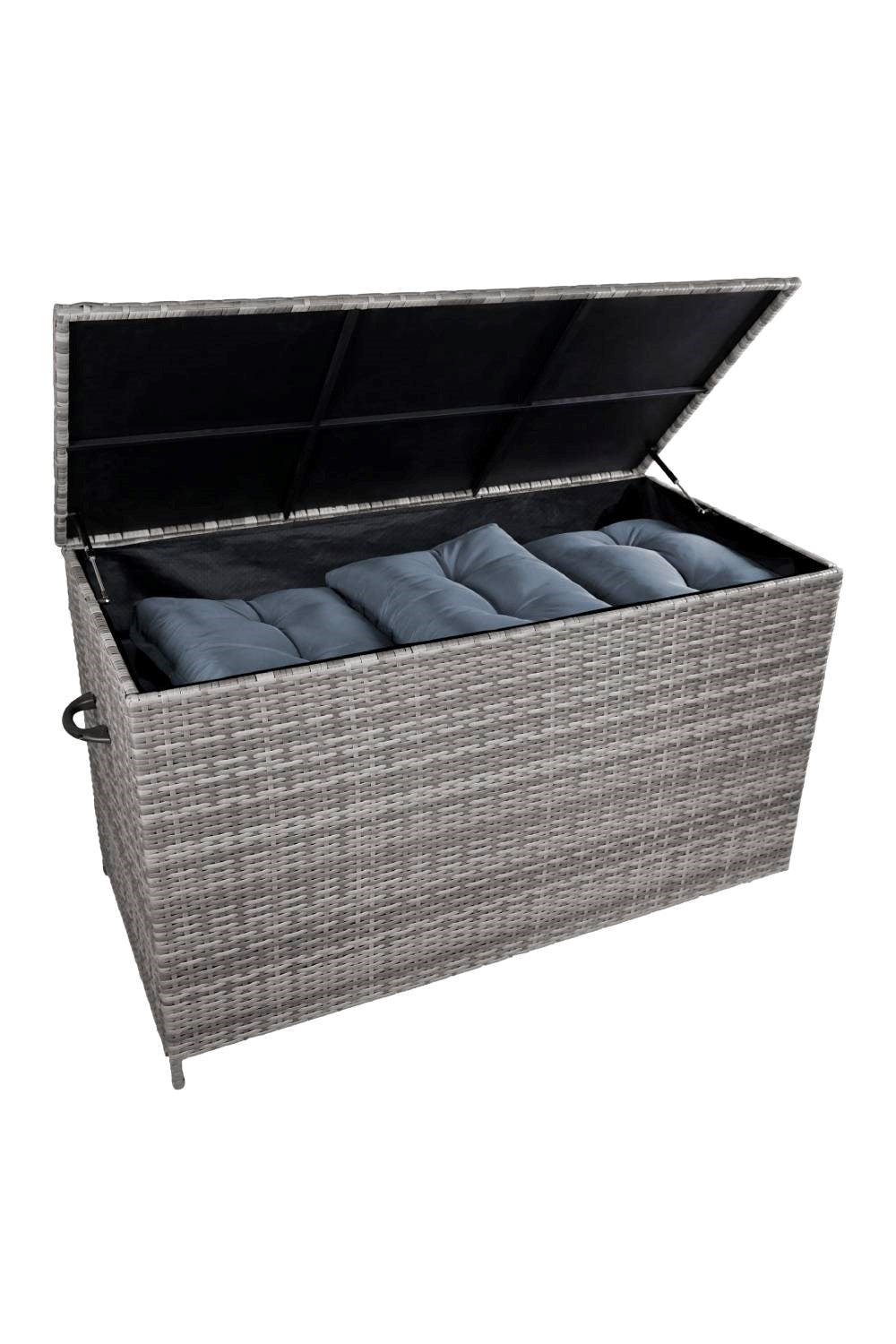  M02B65 Rattan Corner Set & Cushion Storage Box