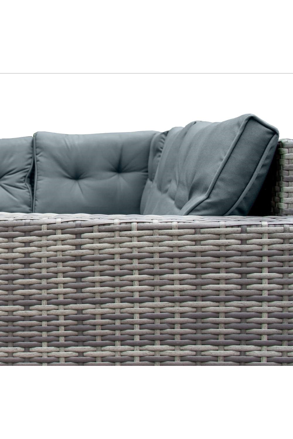  M02B65 Rattan Corner Set & Cushion Storage Box