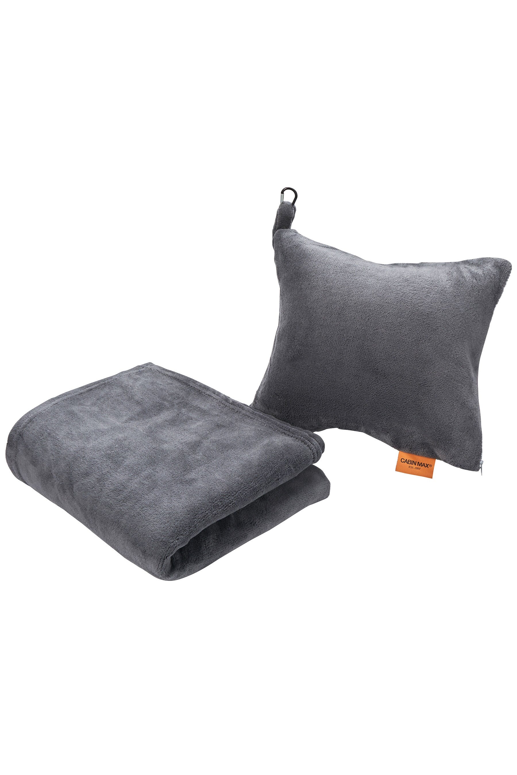  M057B4 2 In 1 Travel Blanket And Inflatable Pillow Set