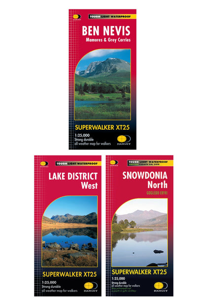  M064C6 National 3 Peaks Challenge Superwalker Map Set