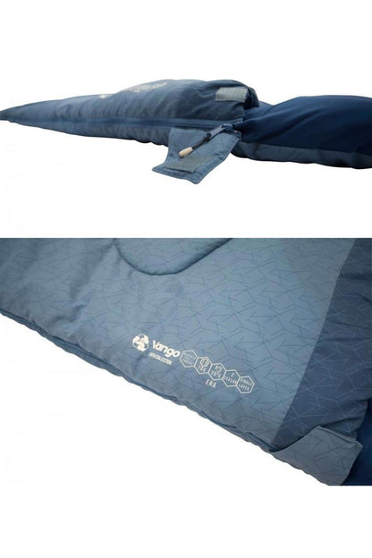 Vango M067D6 Era Double Sleeping Bag - Bluestone Grass Print