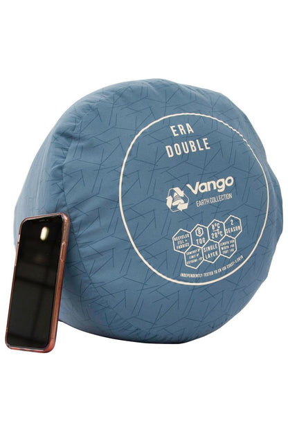 Vango M067D6 Era Double Sleeping Bag - Bluestone Grass Print