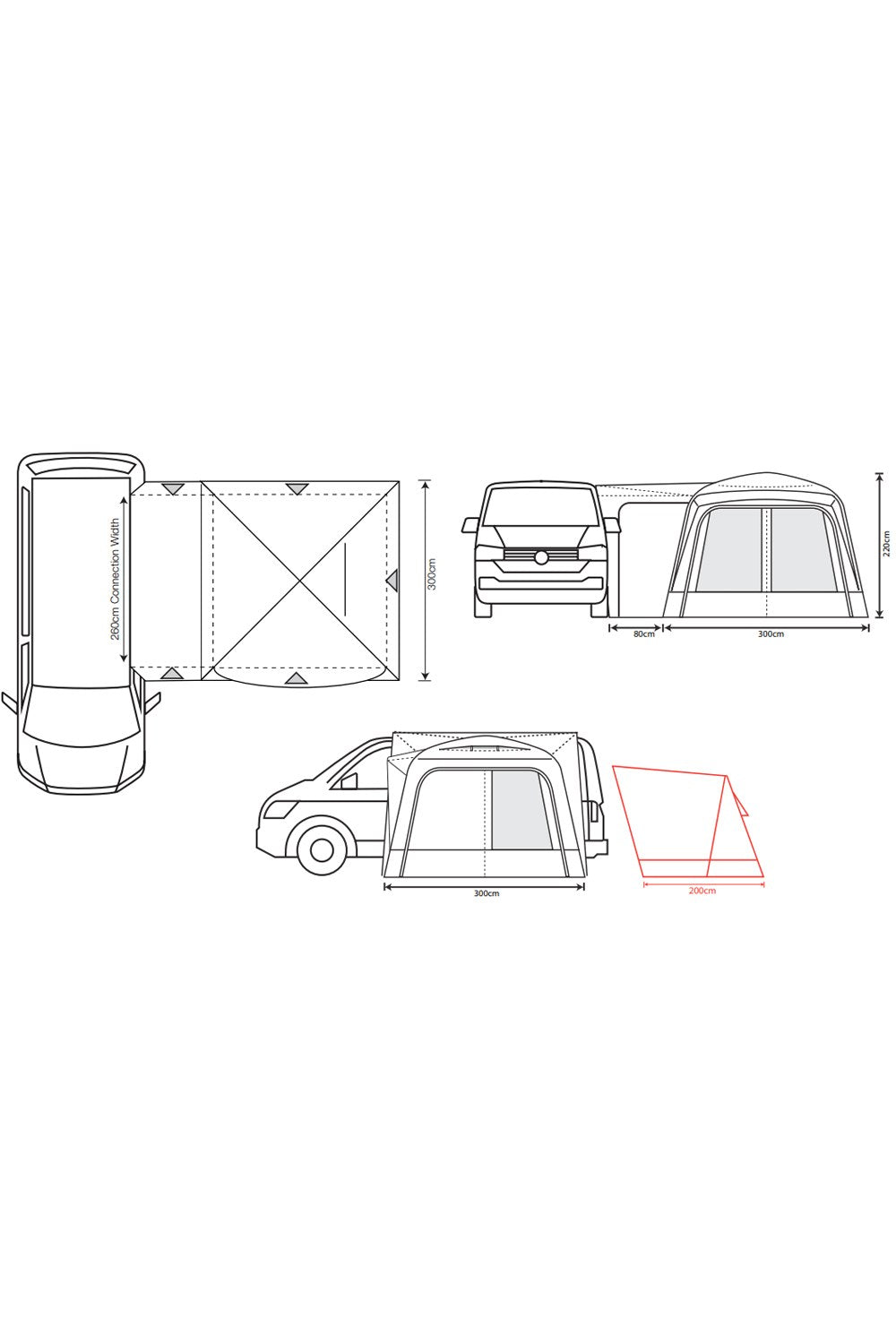  Cayman F/G Low 180-220 Awning
