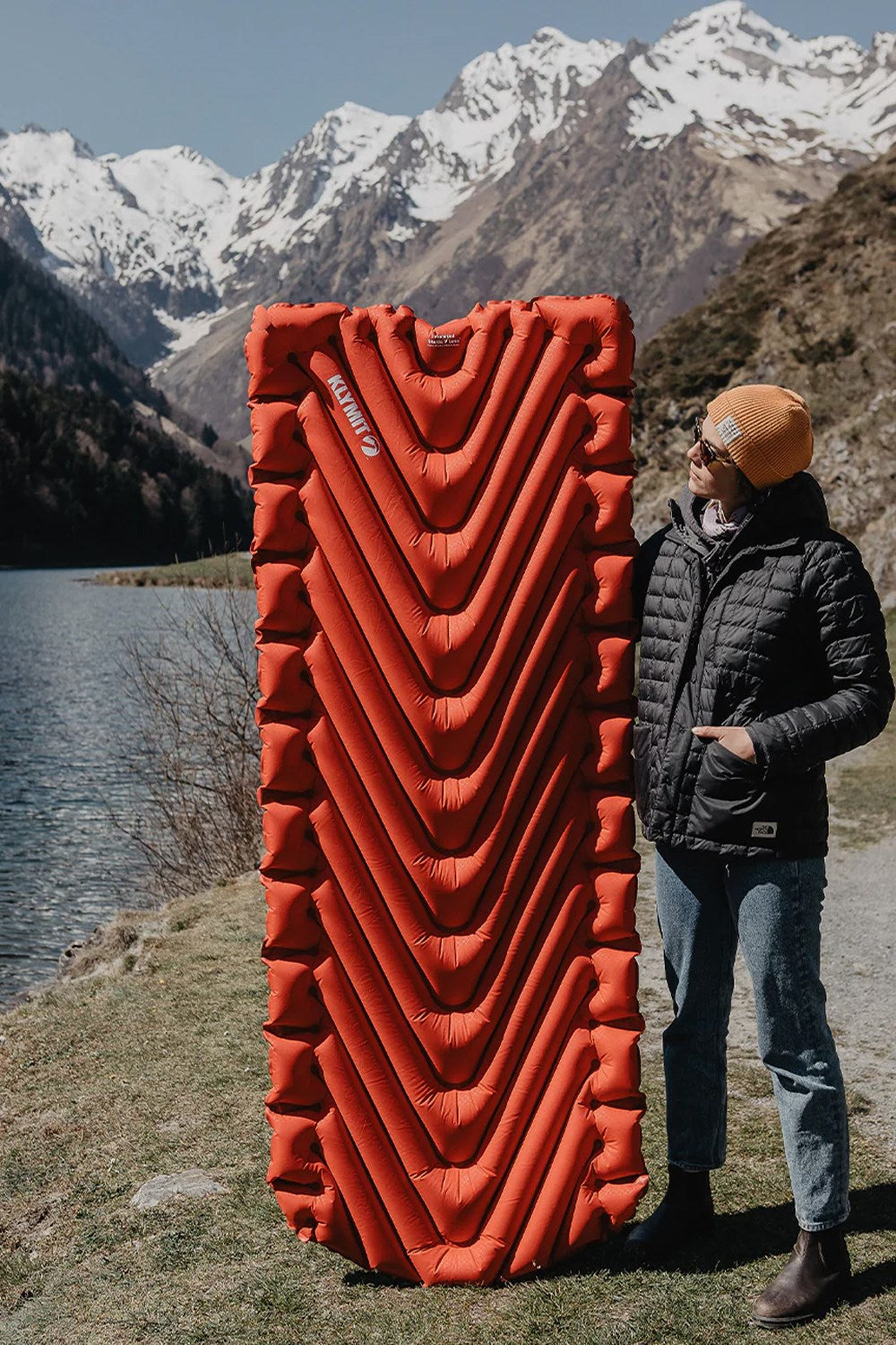 Klymit M0888C Insulated Static V Luxe Camping Sleeping Pad