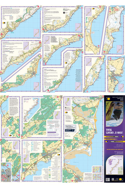  M0980C John O' Groats Trail Trail Map