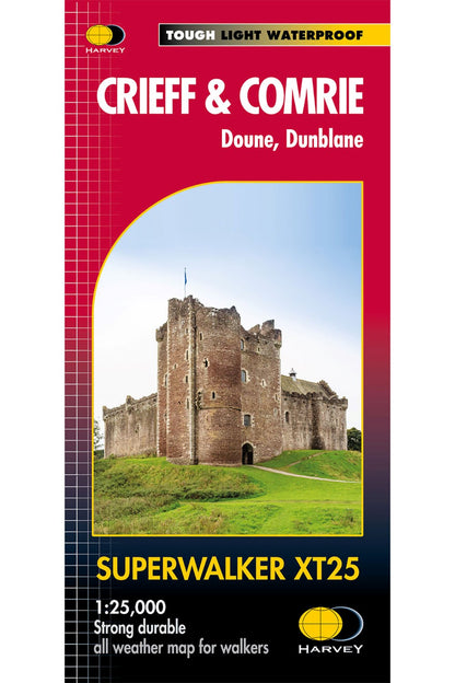  M0B065 Crieff & Comrie, Doune, Dunblane Superwalker Map