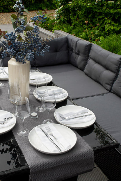  M0B9B4 Rattan Corner Set