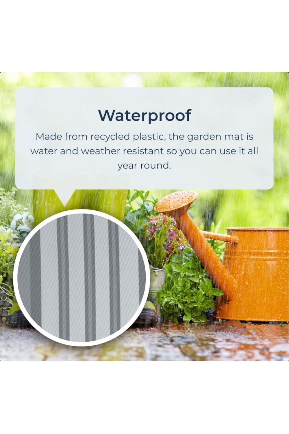  Stripes Outdoor Camping Rug 120cm X180cm