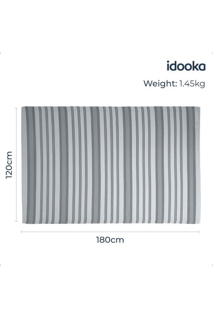  Stripes Outdoor Camping Rug 120cm X180cm