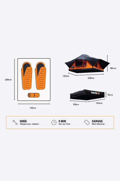  M0F421 TentBox Lite 2.0 Roof Tent