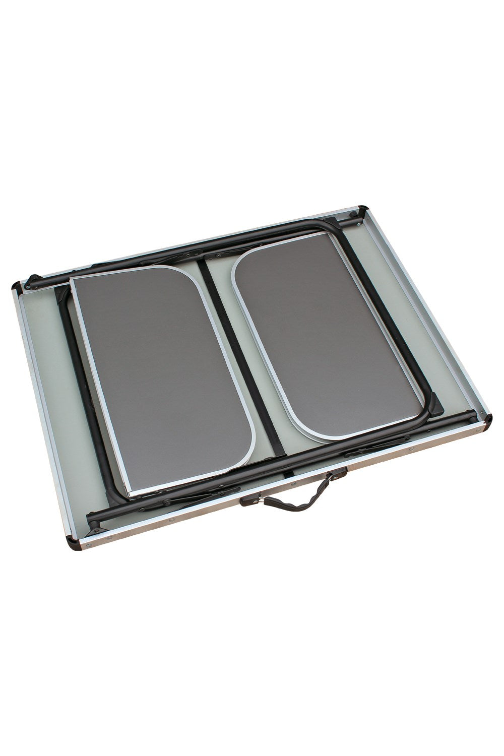  M10E43 Alu Top Camping Table With Folding Side Tables