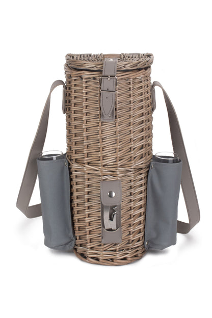  M12772 Single Bottle 2 Champagne Glass Carrier