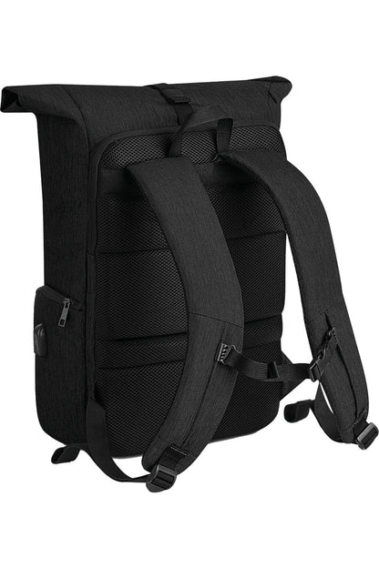  M128E6 Q-tech Charge Unisex 22 Ltr Roll Up Backpack