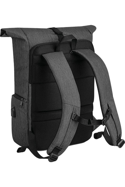  M128E6 Q-tech Charge Unisex 22 Ltr Roll Up Backpack