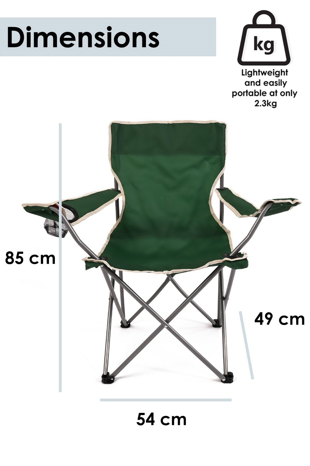  M16098 Captains Camping Chair