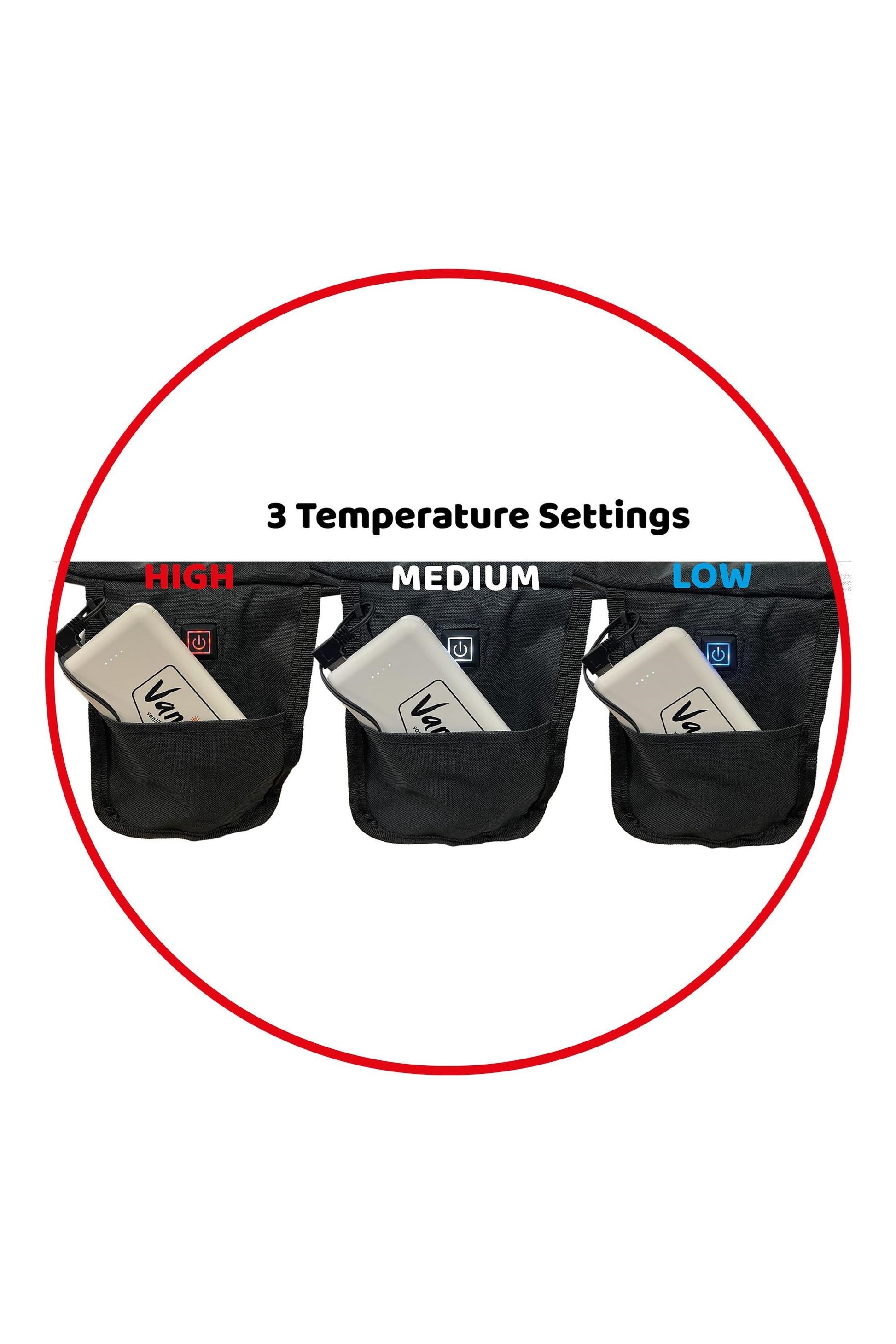 Camp Chair Pro XL Folding Heated Chair