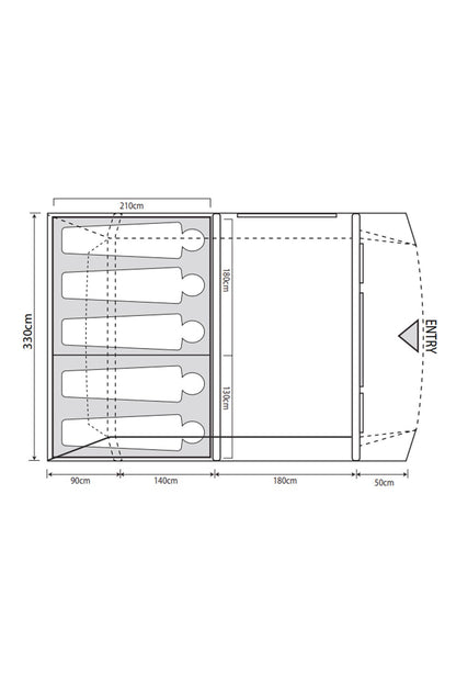  Camp Star 500 (2022) Tent Bundle