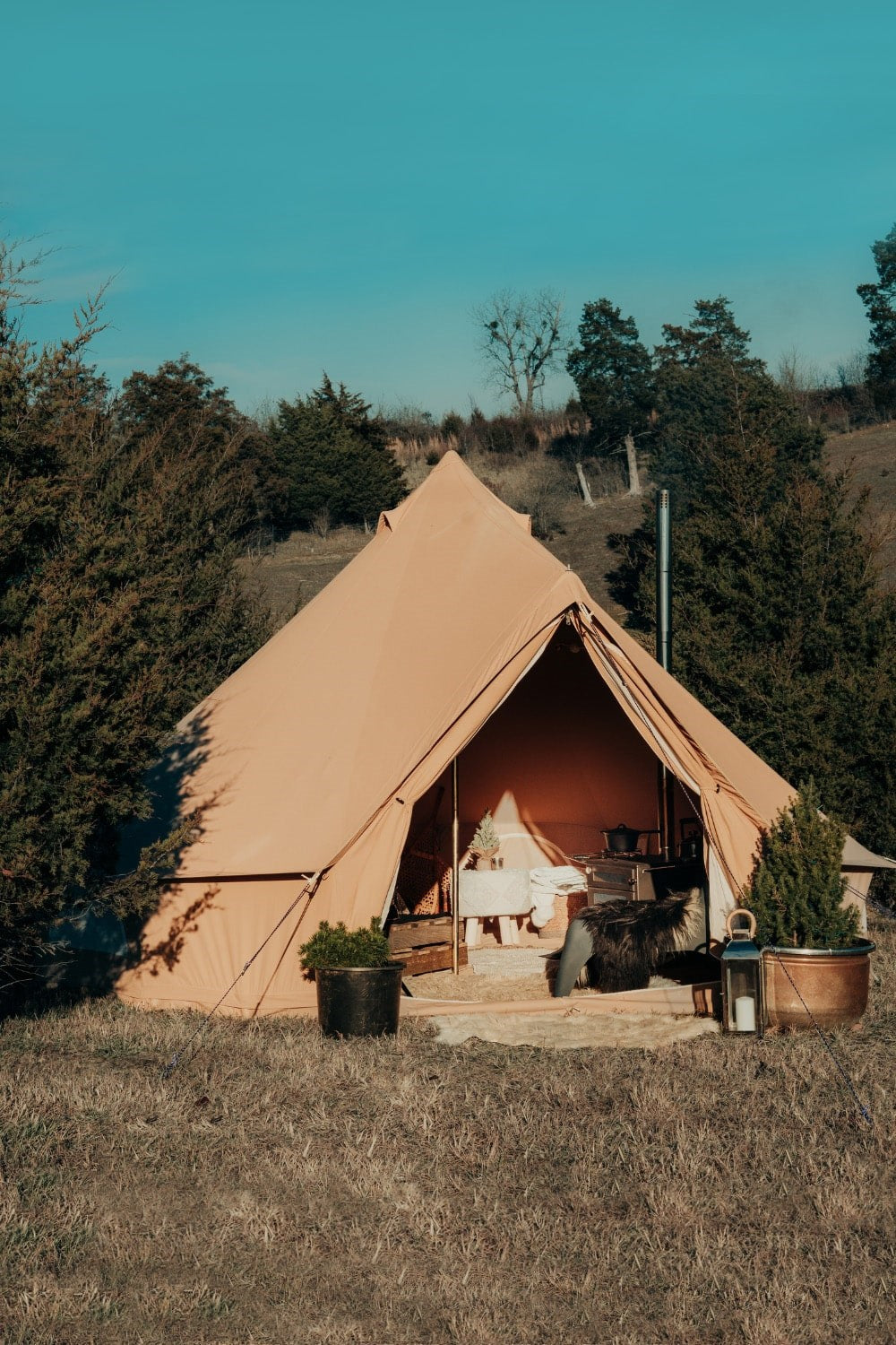  5m Classic Bell Tent Cotton 285gsm