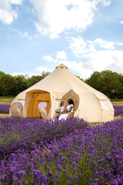  7m Luna Bell Tent Canvas Lite 200gsm