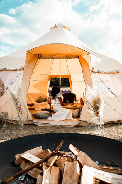  7m Luna Bell Tent Canvas Lite 200gsm