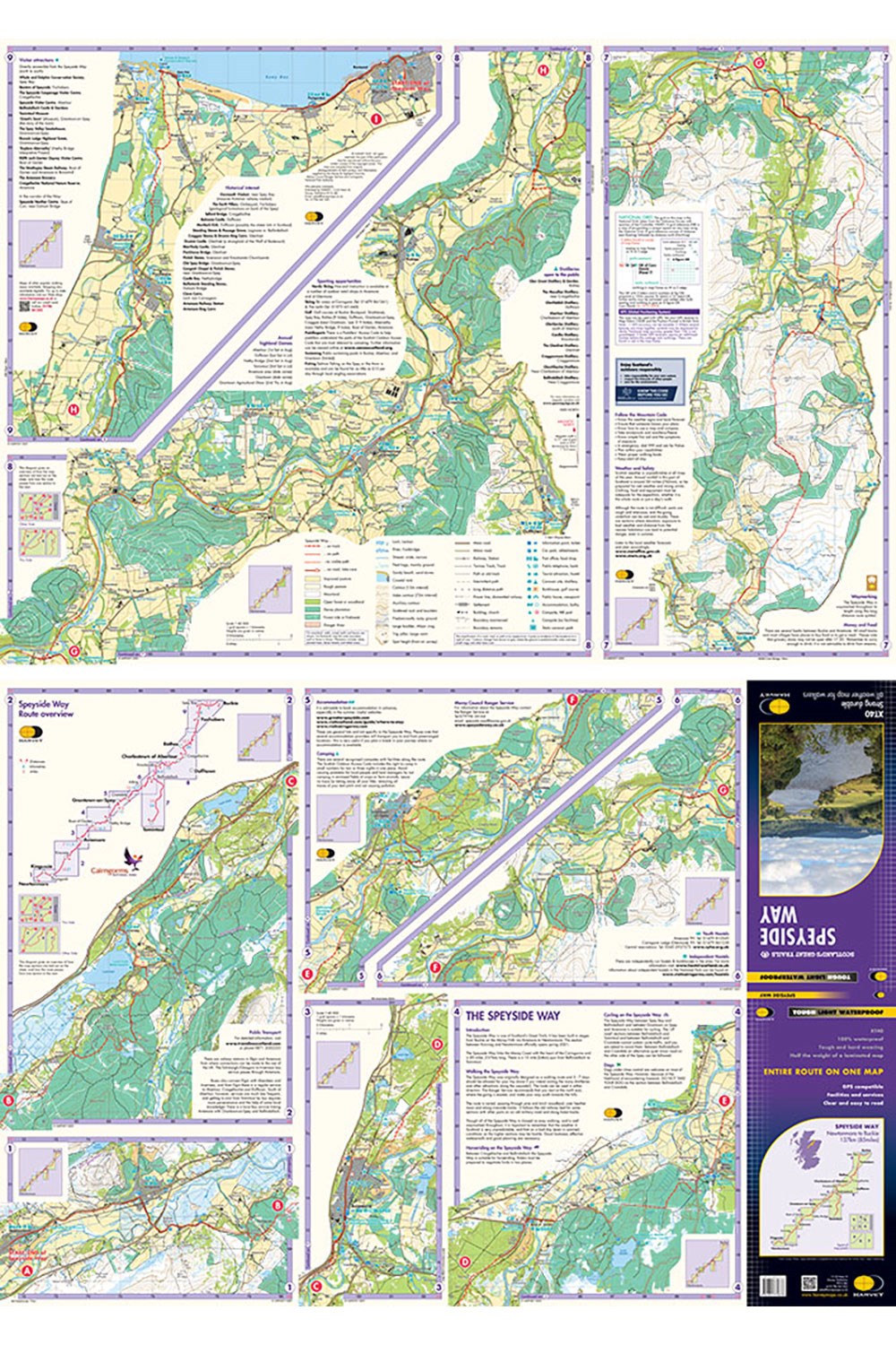  M19E60 Speyside Way Trail Map