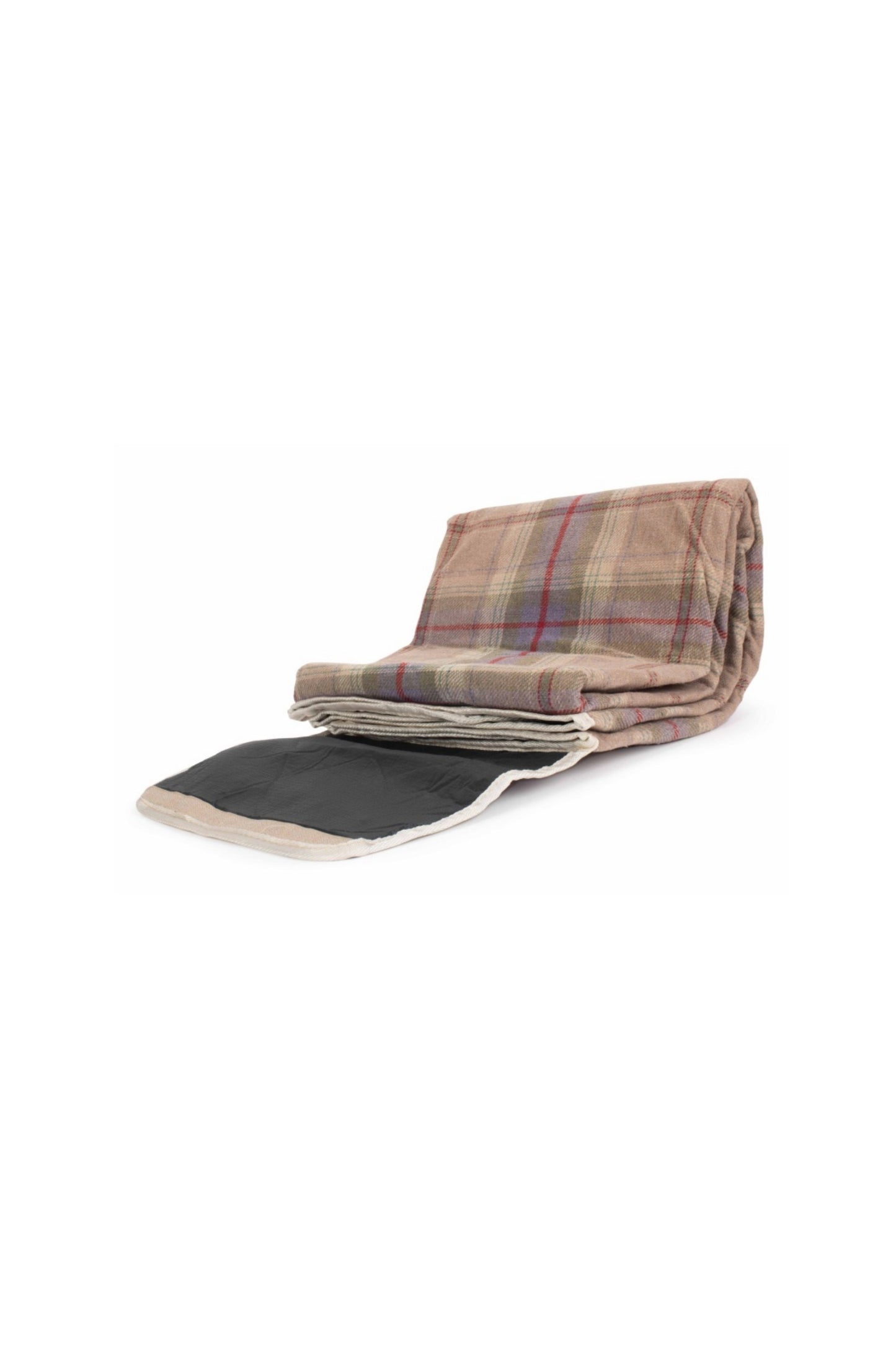  M1A9F2 Polyester Lavender Tartan Picnic Rug