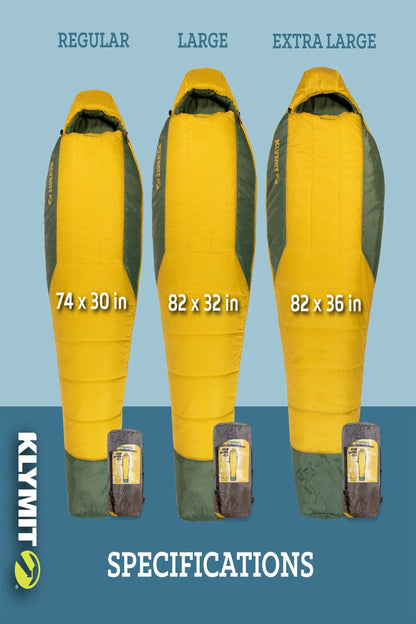 Klymit M1CEF5 Wild Aspen 0 Sleeping Bag
