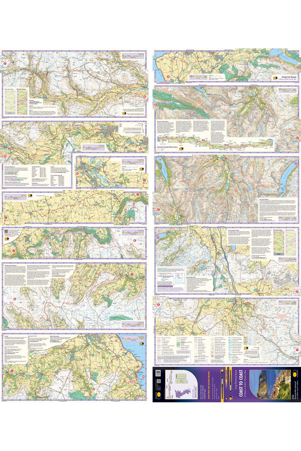  M1DD7F Coast To Coast Trail Map