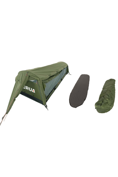  Hybrid Set 1 Man Tent With Bag And Mattress