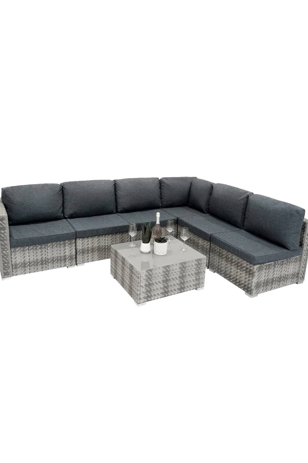  M21C1E Rattan Modular 7 Piece Furniture Set