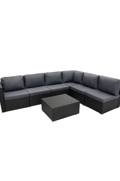  M21C1E Rattan Modular 7 Piece Furniture Set