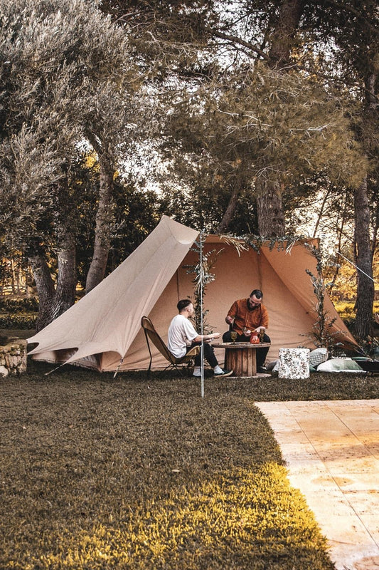  5x4m Tucana Tent Single Door Canvas Lite 200gsm