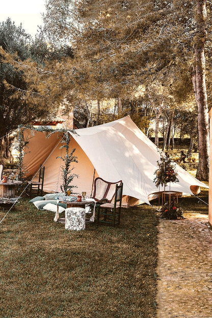  5x4m Tucana Tent Single Door Canvas Lite 200gsm
