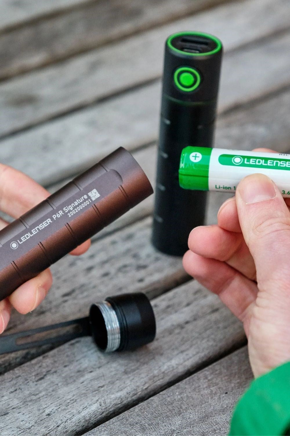 Ledlenser M22772 Flex3 Powerbankplus 1x L-ion 18650 (3400mah)