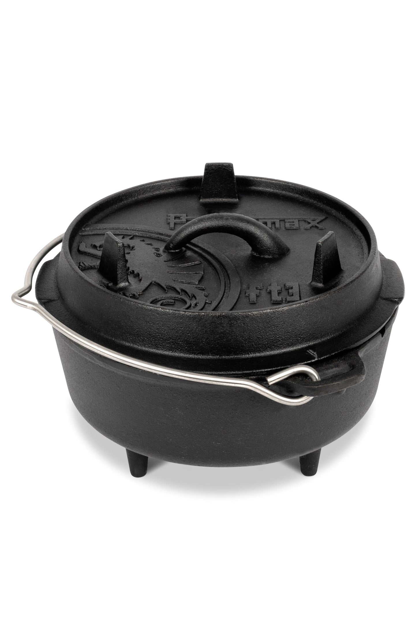 Petromax M22CE2 1.6L Cast Iron Dutch Oven With Legs