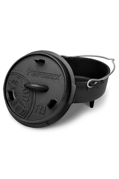 Petromax M22CE2 1.6L Cast Iron Dutch Oven With Legs