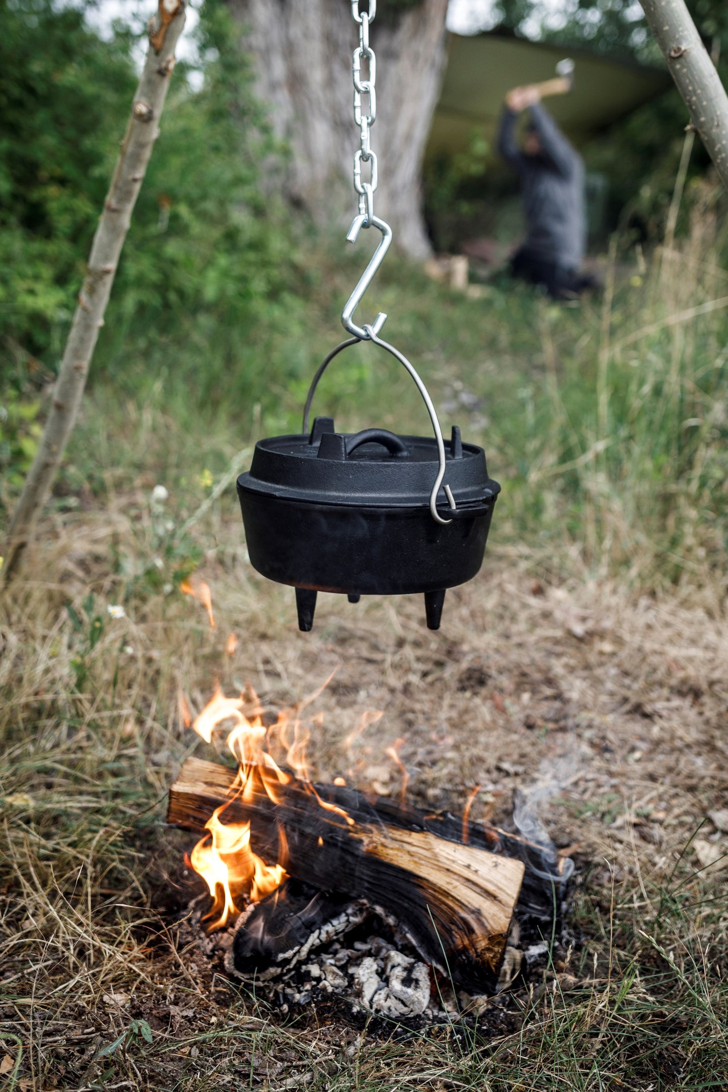Petromax M22CE2 1.6L Cast Iron Dutch Oven With Legs