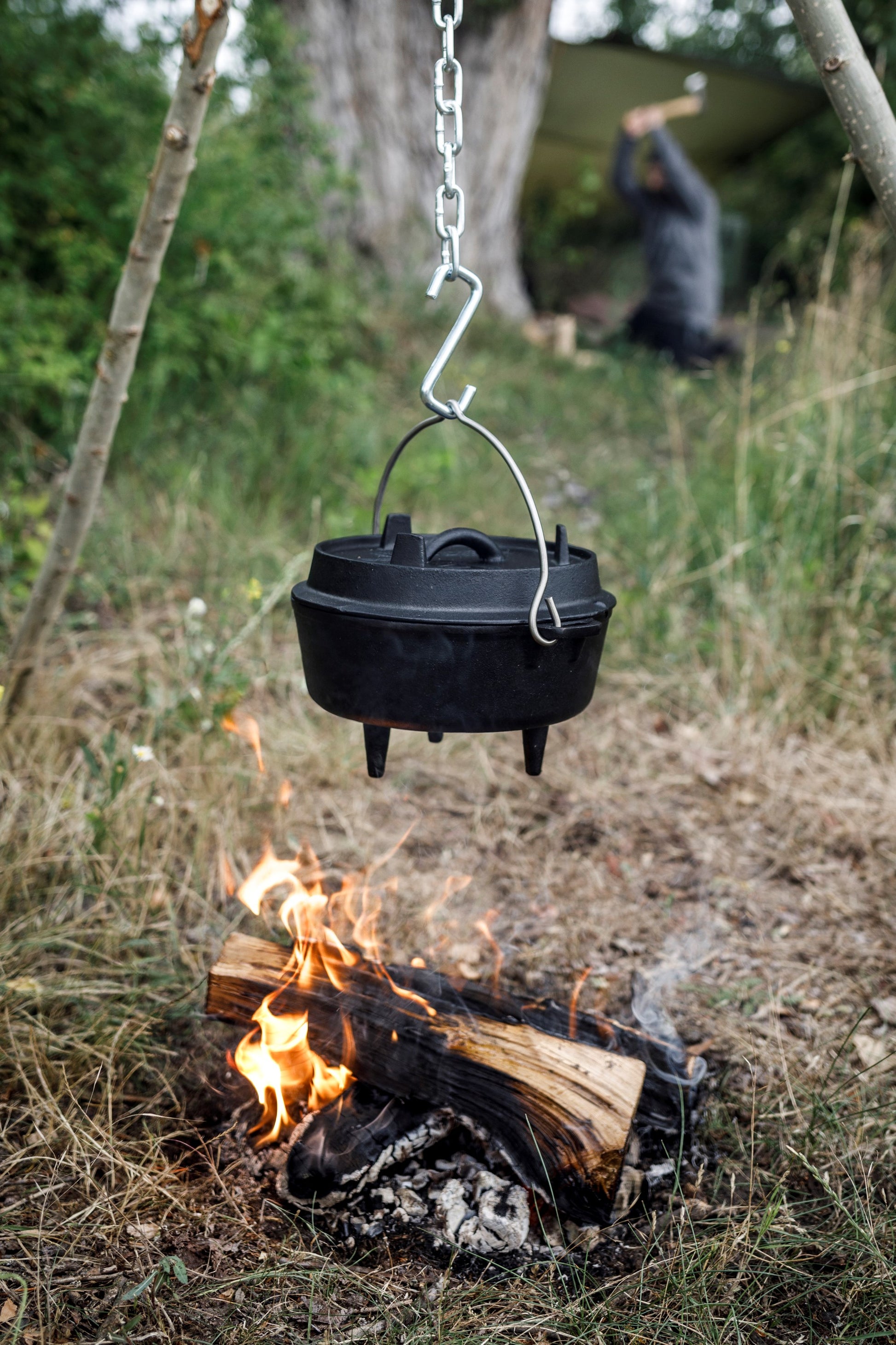 Petromax M22CE2 1.6L Cast Iron Dutch Oven With Legs
