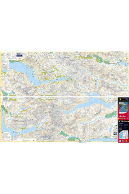  M22ECA Knoydart: Kintail & Glen Shiel Superwalker Map