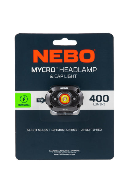 NEBO Mycro 400 Headlight Torch