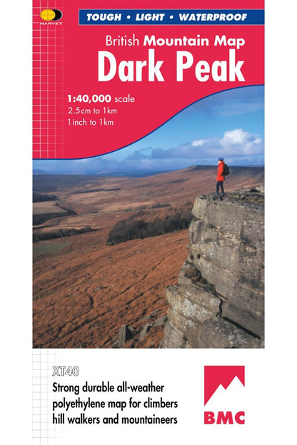  M27971 Dark Peak British Mountain Map