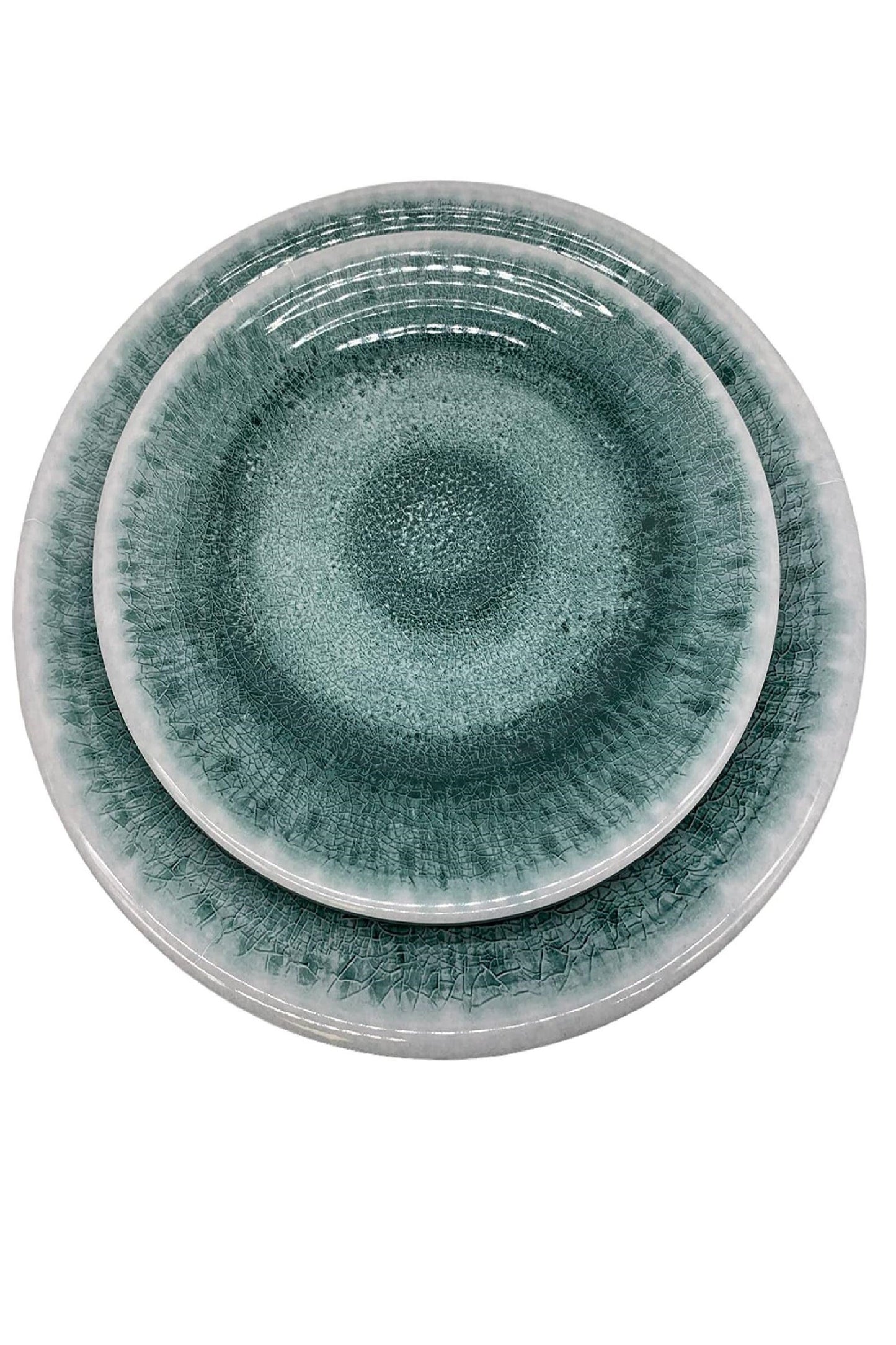  Roma 12-Piece Plate & Bowl Melamine Dinner Set