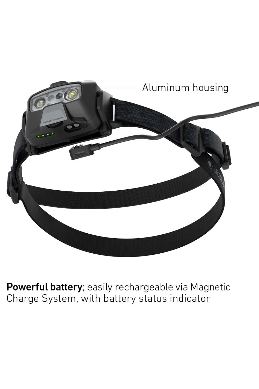 Ledlenser M2ABE0 HF6R Core Rechargable 800lm LED Head Torch