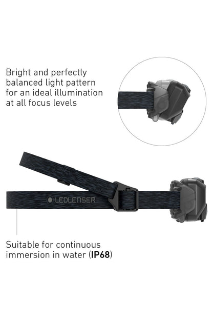 Ledlenser M2ABE0 HF6R Core Rechargable 800lm LED Head Torch