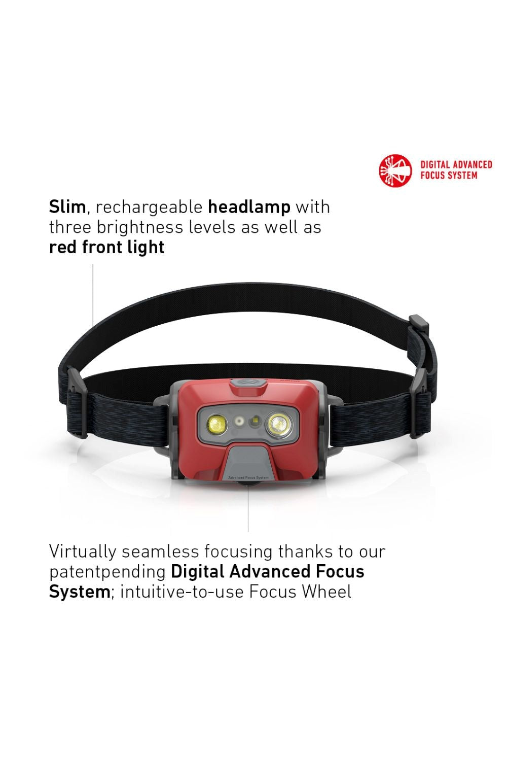 Ledlenser M2ABE0 HF6R Core Rechargable 800lm LED Head Torch